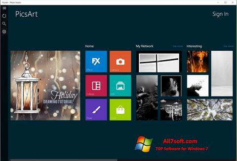 Ảnh chụp màn hình PicsArt cho Windows 7