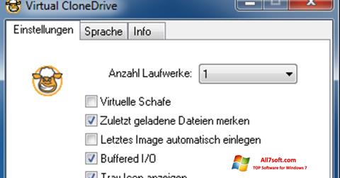 Ảnh chụp màn hình Virtual CloneDrive cho Windows 7