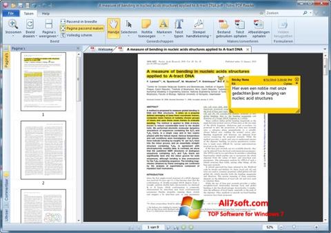 Ảnh chụp màn hình Nitro PDF Reader cho Windows 7