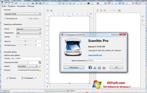 Ảnh chụp màn hình Scanitto Pro cho Windows 7