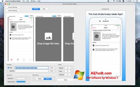 Ảnh chụp màn hình ScreenshotMaker cho Windows 7