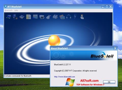 Ảnh chụp màn hình BlueSoleil cho Windows 7