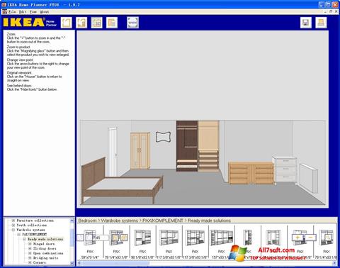 Ảnh chụp màn hình IKEA Home Planner cho Windows 7