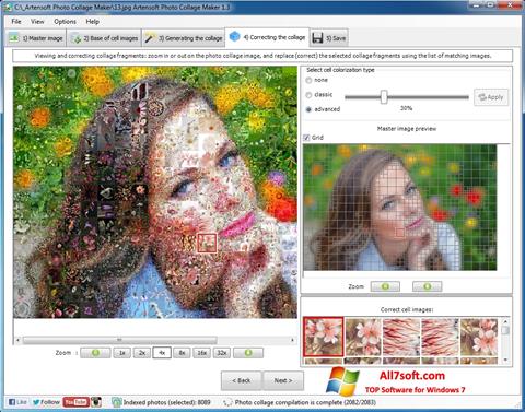 Ảnh chụp màn hình Photo Collage Maker cho Windows 7