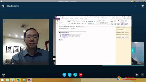 Ảnh chụp màn hình Skype for Business cho Windows 7