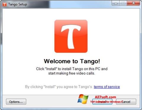 Ảnh chụp màn hình Tango cho Windows 7