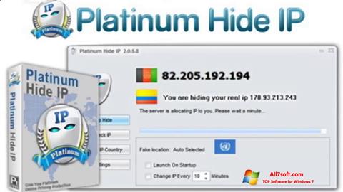 Ảnh chụp màn hình Hide IP Platinum cho Windows 7