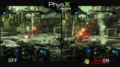 Ảnh chụp màn hình NVIDIA PhysX cho Windows 7