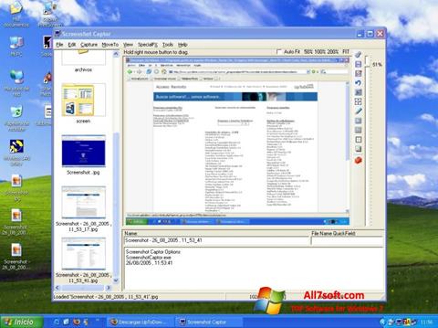 Ảnh chụp màn hình Screenshot Captor cho Windows 7